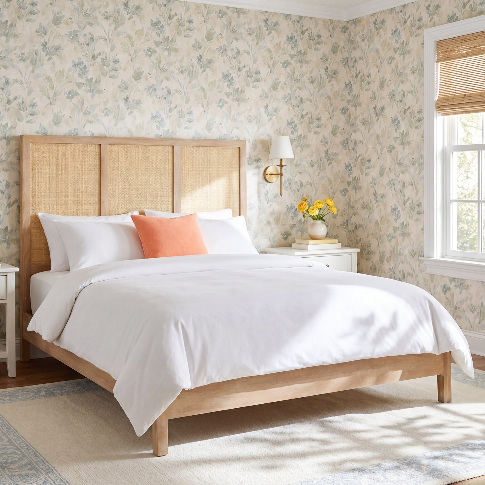 Cara Cane Bed, King