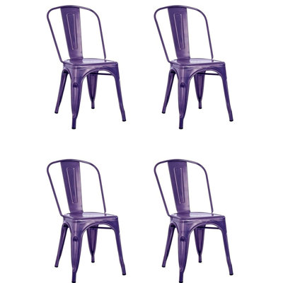 Chaise de patio empilable Hakana