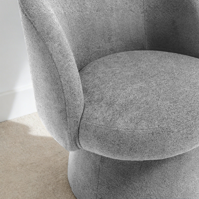 Tabouret de coiffeuse 27,9 po, Gris