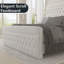 Structure de lit plateforme en velours Mieya-1695723882