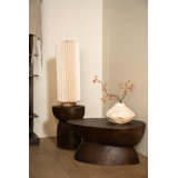 Cobble Solid Wood End Table