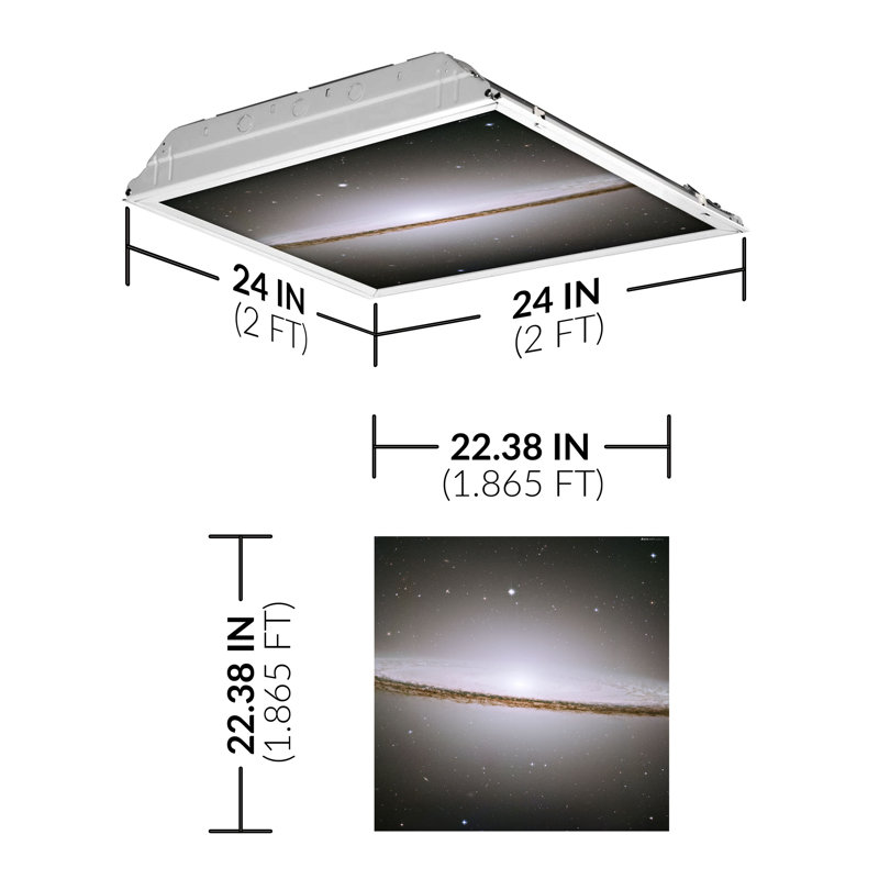 Housse pour éclairage décoratif flexible astronomique