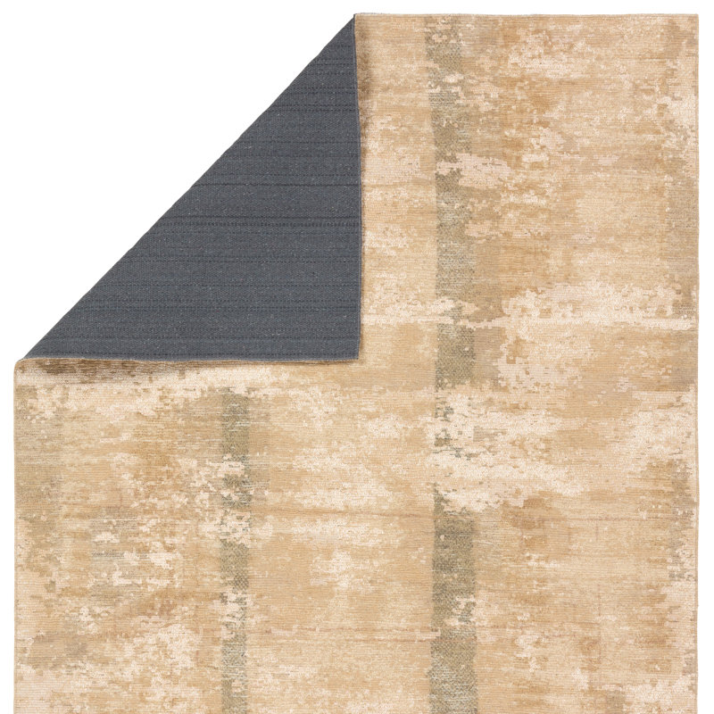 Edage Abstract Natural Area Rug, Runner 2'6" x 8'