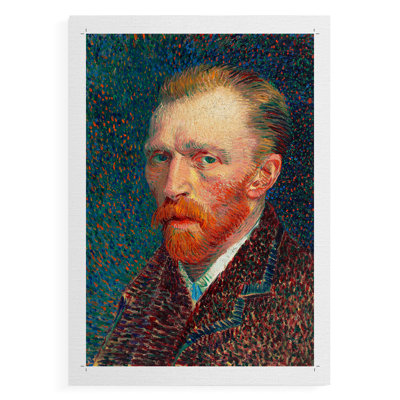 Vintage Portrait Print XXXII -Canvas Print Only - NOT FRAMED