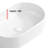 Wenzel Oval Bathroom Sink, 19 X 12, Milk White Ceramic Wash Basin, Contemporary Design For Bathrooms - 1/4 Wide Above Counter 12 3/8 Deep, Glossy Ceramic, Effortless Cleaning