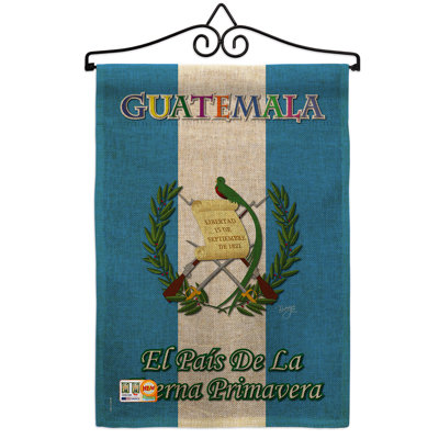 Double Sided 18.5'' H x 13'' W Burlap Garden Flag
