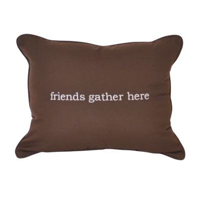 Lumbar Indoor/Outdoor Pillow Cover & Insert