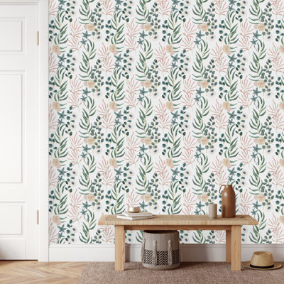 Panneau de papier peint autocollant L 10,4 pi x l 25 po