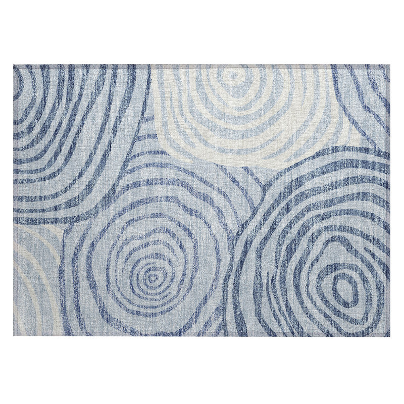 Leis Abstract Indoor Rug, Rectangle 1'8" x 2'6"