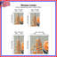 Rideaux orange obscurcissant et obscurcissant - 2 panneaux-2042371231-2042371239