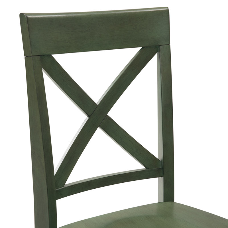 Chaises de salle à manger Bronxton, Vert, 4