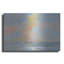 Art mural en métal luxueux «June Sunrise» par Silvia Vassileva, 16 po x 12 po