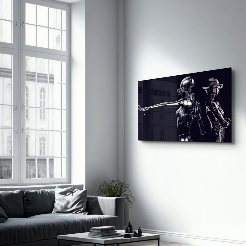 Elegant Tempered Glass Wall Art Painting 100% Tempered Glass, Thickness: 0.16 inches | UV Printed for Vibrant Colors & Durability | Perfect for Home Decor & Modern Aesthetics