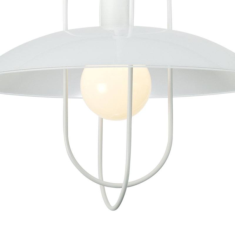 Giana 1 - Light Dome Pendant, Matte White