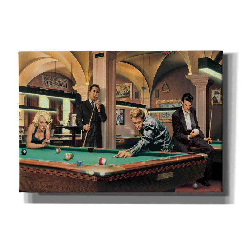 Sur toile, H 18 po x l 26 po x P 0,75 po
