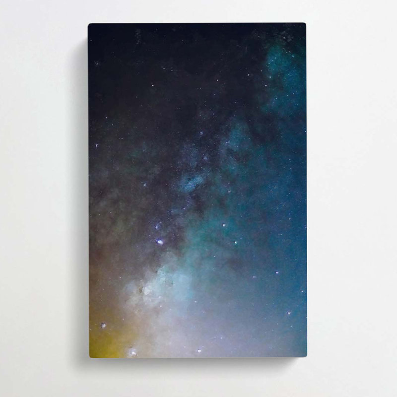 Star Explosion In Abstract - Wrapped Canvas, 76cm H x 50cm W x 3cm D