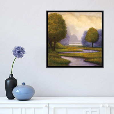 «Lavender Sunrise I», reproduction d'art sur toile