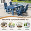Chaise de salle à manger pivotante HDPE-129388403