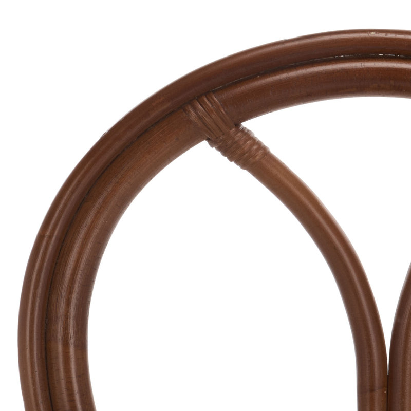 Chaise Koltin, Marron foncé