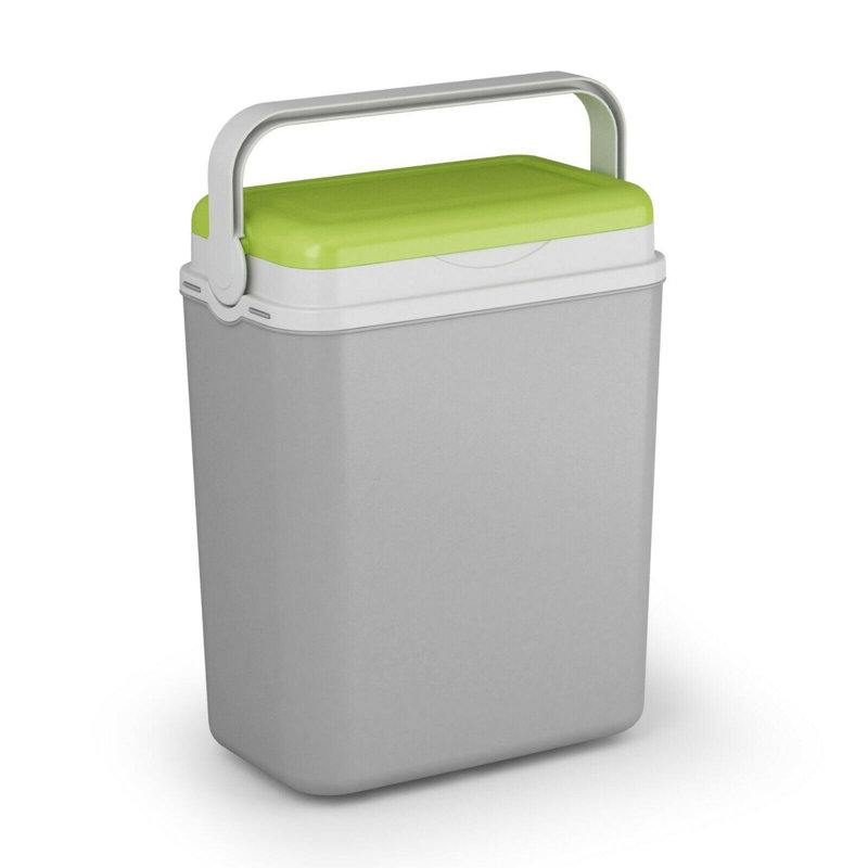 Symple Stuff 12L Ice Chest, Grey/Green