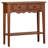 Petite Solid Wood Console in Medium Oak