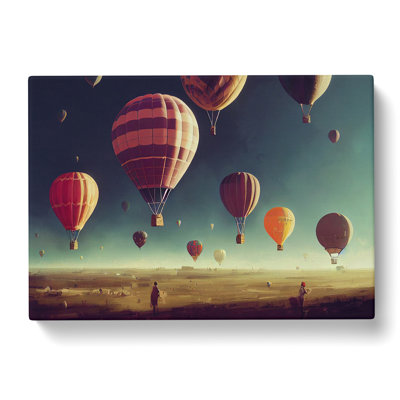 Mesmerising Hot Air Balloons - Wrapped Canvas
