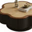 Table basse à pétales rétro français-130031798-130031801