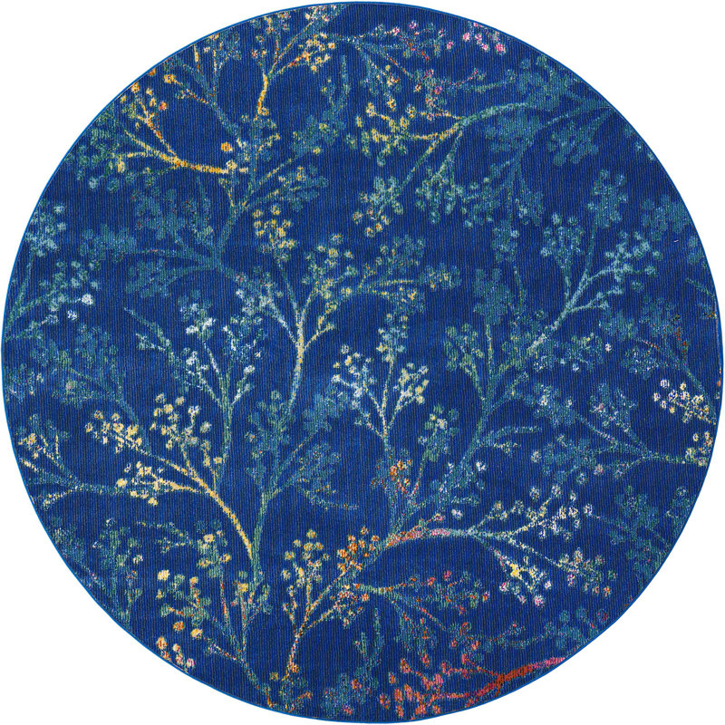 Tapis de campagne Country & Floral, Rond 10 pi