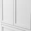 Armoire garde-manger blanche 72 po avec 2 tiroirs, armoire de rangement autoportante avec tablettes réglables, rangement robuste pour épices, vaisselle, petits électroménagers de cuisine, garde-manger, salle à manger