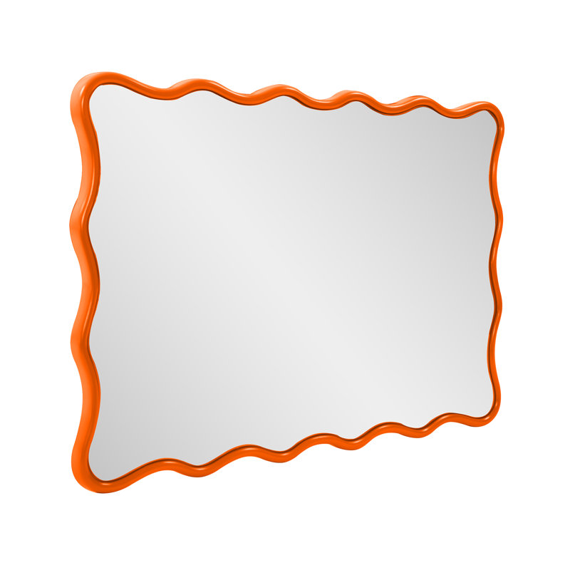 Angelo Rectangle Mirror, Orange