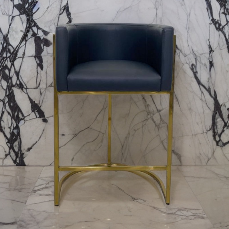 Tabouret de bar 28 po, Noir