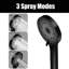 Rain Shower Head With Handheld Spray Combo, Adjustable Extension Arm