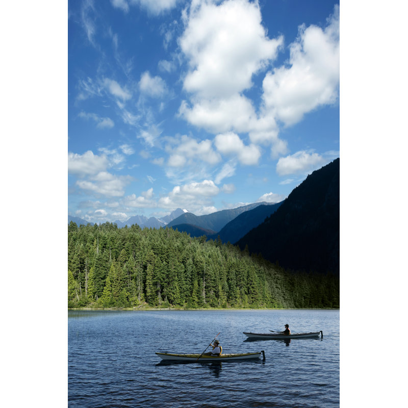 Kayak en pleine nature par Sharplie_Done, H 12 po x l 8 po