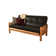Futon double avec matelas Anders