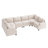Anureet Modular U-Shaped Sectional-753101477