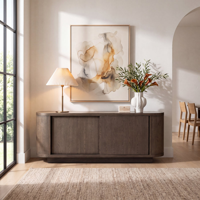 Goldberg Galini Sideboard-Weathered Dark Oak