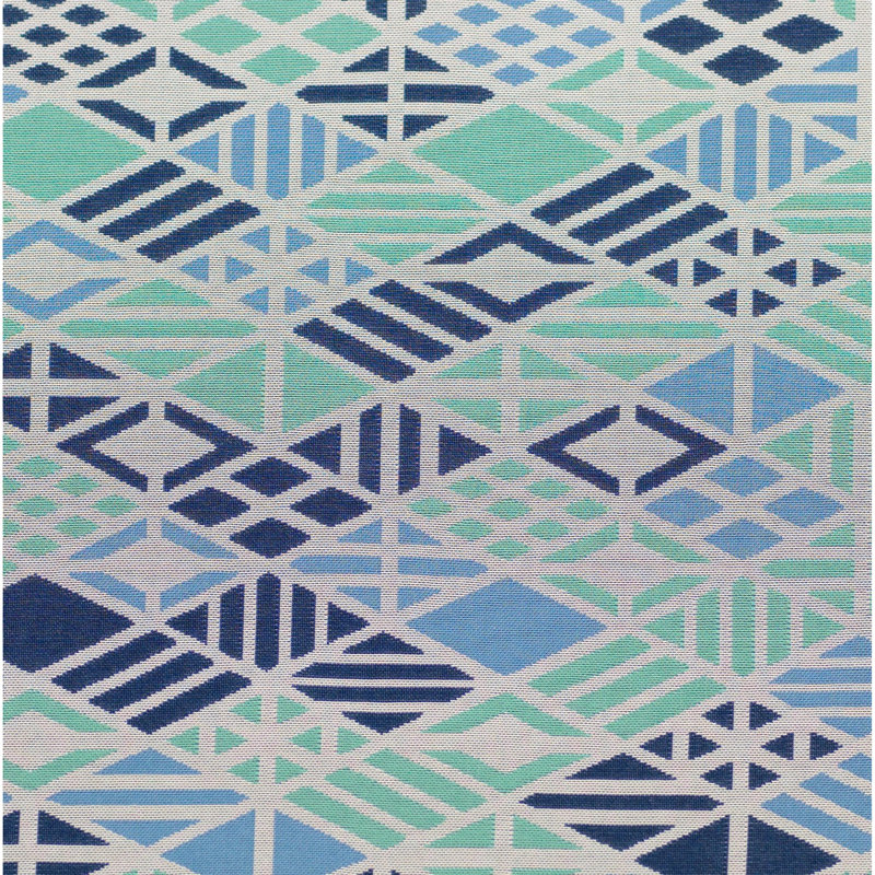 Tapis bleu toutes saisons Caltlin