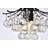 Sonnet Crystal Semi Flush Mount