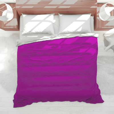 Solid Purple Background Comforter