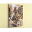 «Parisian Woman on Bicycle Canvas: Impressionistic French Street Scene», art mural-277699299