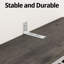 Bibliothèque moderne en bois de style moderne H 71 "avec porte et 3 tiroirs, tablettes ouvertes à 3 niveaux-1243594524