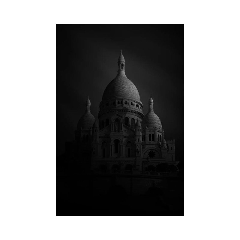 Sacre Coeur by Sebastien Del Grosso - Wrapped Canvas Gallery-Wrapped Canvas Giclée, 30.48 cm H x 20.32 cm W
