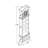 72'' Wood Grandfather Clock