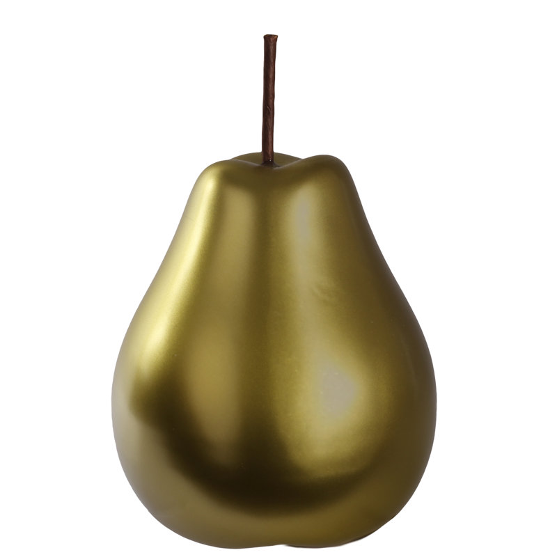 Whitworth Food & Beverage Figurines & Sculptures, 7.5" H x 4.75" W x 4.75" D, Gold
