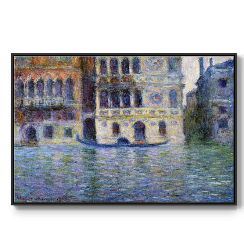 Palao Dario, 1908 01, reproduction d'art sur toile, H 25 po x l 37 po x P 2 po, Noir