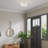 Bazilijus Linen Blend Semi Flush Mount-354253634