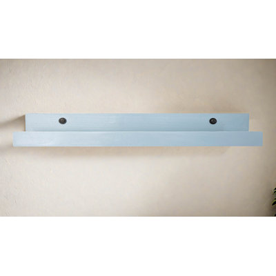 Petite tablette rayonnée en chêne massif 3 pièces Rayne