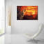 «Evening Glow» par Joh Naito, art mural en verre acrylique-1739265716