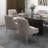 Farr Velvet Upholstered Side Chair With Silver Legs-1217884600