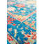 Tapis oriental rouge / jaune / bleu en laine / coton 6 pi x 6 pi Sive